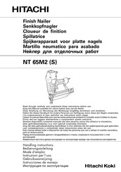 Hitachi NT 65M2 S Instrucciones De Manejo