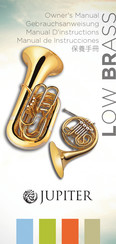 Jupiter LOW BRASS Manual De Instrucciones