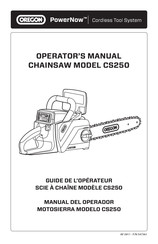 Oregon PowerNow CS250 Manual Del Operador