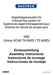 Bastuck V60 Instrucciones De Montaje