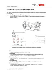 TBK vision BUL8902EVA Guía Rápida De Instalación
