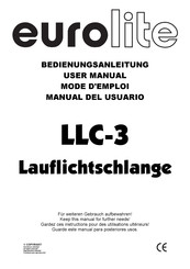 EuroLite LLC-3 Manual Del Usuario