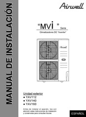 Airwell MVi Serie Manual De Instalación