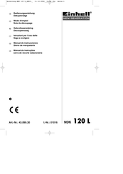 EINHELL 43.090.30 Manual De Instrucciones