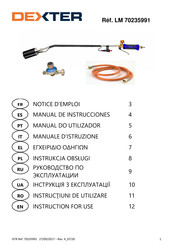 Dexter 121960LPT5RFDX Manual De Instrucciones