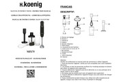 H.Koenig MIX75 Manual De Instrucciones