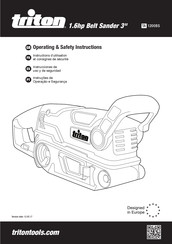 Triton TA 1200BS Instrucciones De Uso Y De Seguridad