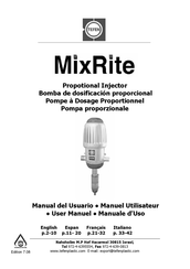 tefen MixRite Manual Del Usuario