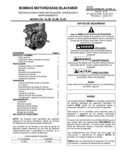 Blackmer XL2B Instrucciones Para Instalación, Operación Y Mantenimiento