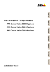 Axis S20 Appliance Serie Guia De Instalacion