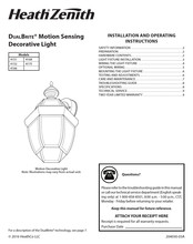 Heath Zenith 4168 Instrucciones De Instalación Y  Operación