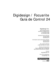 DigiDesign Control 24 Guía De Usuario