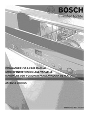 Bosch SHX4AP06UC/02 Manual De Uso Y Cuidado