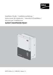 SMA SUNNY HIGHPOWER PEAK1 Instrucciones De Instalación