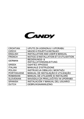 Candy CGM94/1X Instalación Y Manual Del Usuario