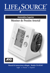 A&D LifeSource UA-853AC Manual De Instrucciones