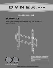 Dynex DX-DRTVL103 Guía De Ensamblaje