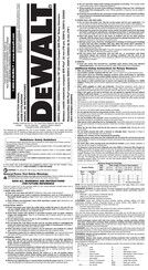 DeWalt SDS Plus D25023 Manual De Instrucciones