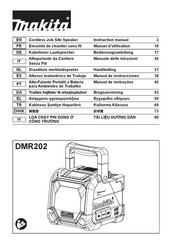 Makita DMR202 Manual De Instrucciones