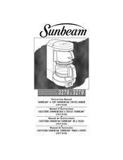 Sunbeam 3278 Manual De Instrucciones