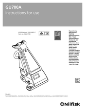 Nilfisk GU700A Instrucciones De Uso