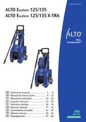 Alto Excellent 125/135 Manual De Instrucciones