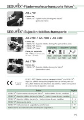 SEGUFIX 2203; 2303; 2403 Instrucciones De Uso