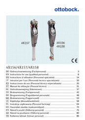 Ottobock 4X156 Instrucciones De Uso