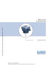 Burkert 418425 Manual Del Usuario