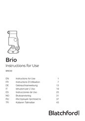 Blatchford Brio Instrucciones De Uso