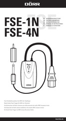 Dörr FSE-1N Manual De Instrucciones