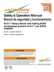 Jacobsen 69166 Manual De Seguridad