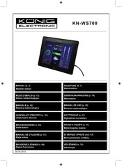 König Electronic KN-WS700 Manual De Uso