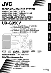 JVC UX-G950V Manual De Instrucciones