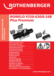 Rothenberger ROWELD P 250 B Instrucciones De Uso