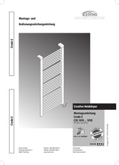 Kermi Credo E C2E10180075 K Serie Manual Del Usuario