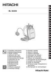 Hitachi BL 36200 Instrucciones De Manejo