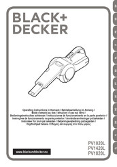 Black+Decker PV1420L Instrucciones De Funcionamiento
