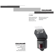 CULLMANN D 4500 Manual De Instrucciones