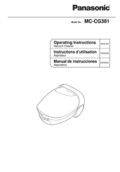 Panasonic MC-CG381 Manual De Instrucciones