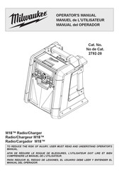 Milwaukee 2792-20 Manual Del Operador