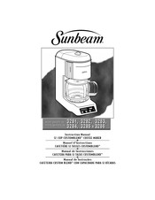 Sunbeam CUSTOMBLEND 3286 Manual De Instrucciones