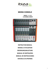 Ibiza sound MX802 Manual De Instrucciones