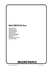 Migatronic MULTIMOTIVE 220 Duo Manual De Instrucciones