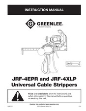 Greenlee JRF-4EPR Manual De Instrucciones