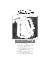 Sunbeam 3208 Manual De Instrucciones