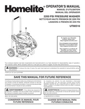 Homelite UT80516 Manual Del Operador