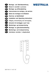 Westfalia 329 071 Instrucciones De Montaje