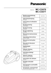 Panasonic MC-CG677 Manual De Instrucciones