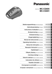 Panasonic MC-CG691 Manual De Instrucciones